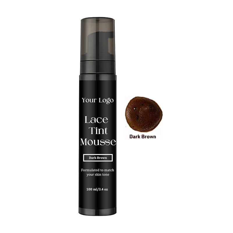 Lace Tint Mousse for Front Wigs 100ml Light / Medium / Dark Melt Lace Dye Skin Tone Tint Foam for Black Women