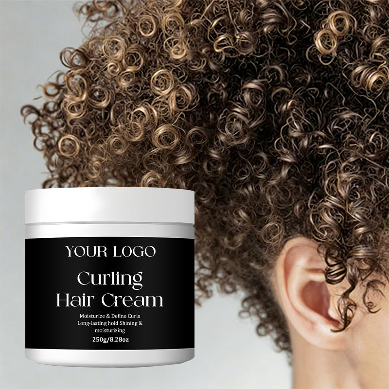 Wholesale Hair Curling Cream Volumizing Hair Strengthening Conditioner and Moisturizing Product Defines Curly and Elastic Hair