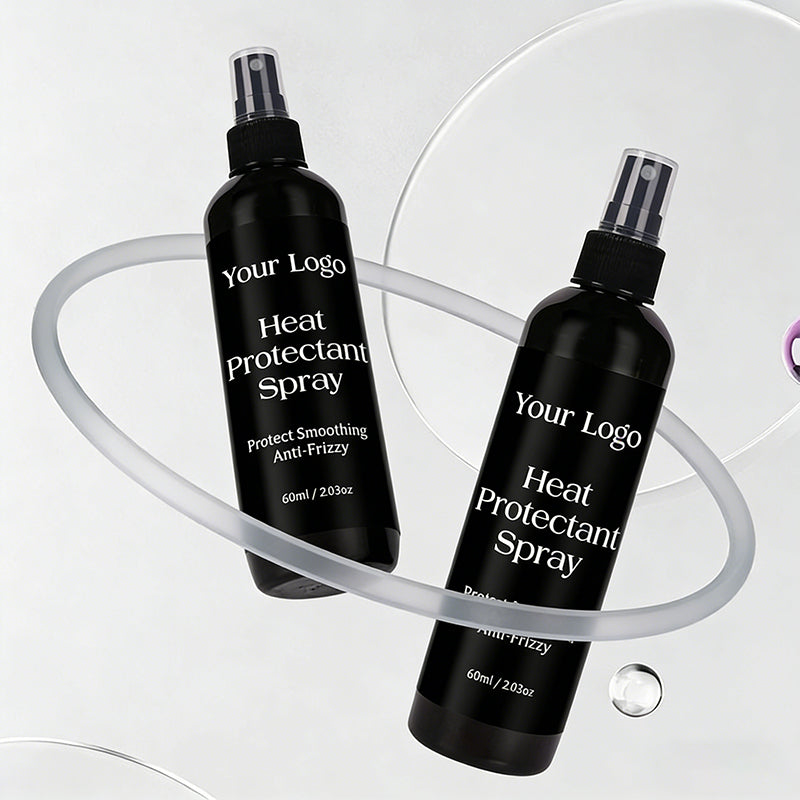 Wholesale 60ml Heat Protectant Spray for Hair Making Hair Shiny Travel Suit Custom LOGO