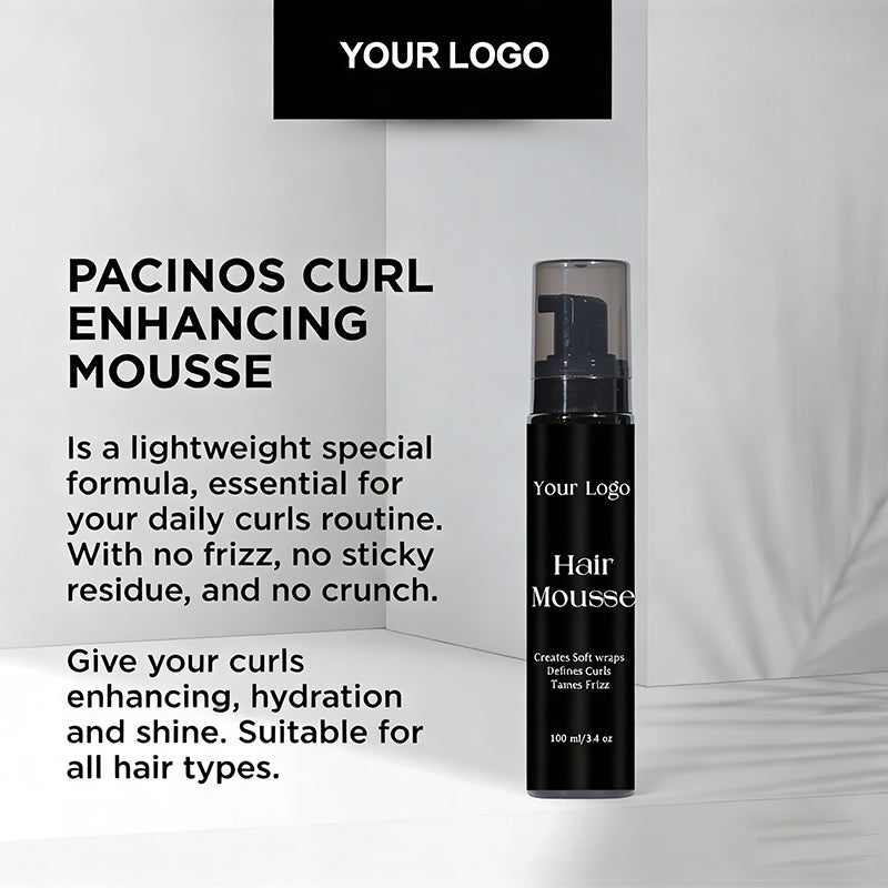 Wholesale 100ml Hair Mousse Foam Hair Foam Styling Mousse Curly Hair Styling Mousse Support Custom LOGO