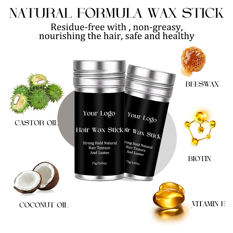 Hair Wax Stick for Wigs Gel Cream Styling Hair Broken Hair Artifact Frizz Fixed Fluffy Children Men and Women Styling Wax