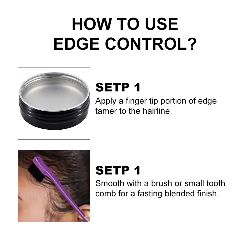 Wholesale 70g Edge Control Gel Private Label Strong Hold Custom LOGO Hair No Residue Styling Baby Hair for All Hair Types