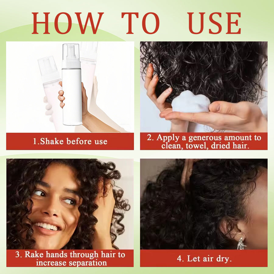 200ml hair mousse