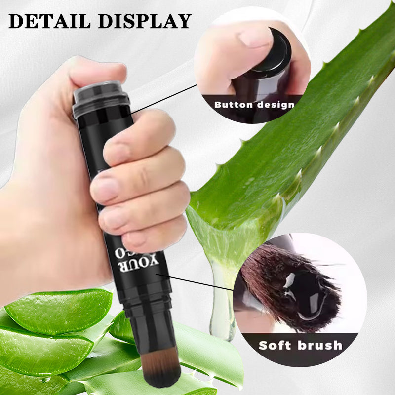 Custom logo Private Label Hair Dye Pen Touch up Root Concealer Black/Dark Brown/Brown Natural Hair Dye Brush Pen