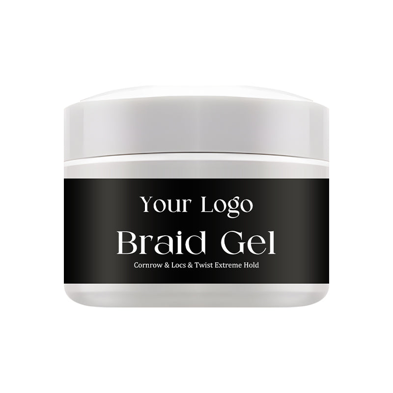 Stronghold Braid Gel for Perfectly Styled Braids and Twists - Long Lasting and Non-Flaking Formula - Great for Natural Hair