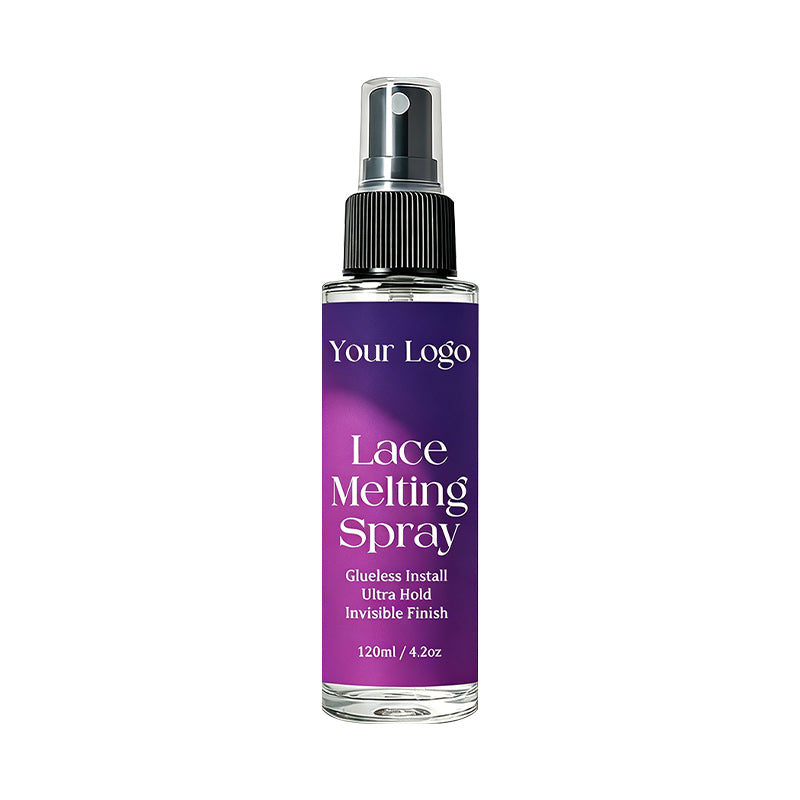 Wholesale Lace Melting Spray Extreme Hold Sweat Proof Long Lasting Wig Melting Spray Invisible Glueless for Lace Wig