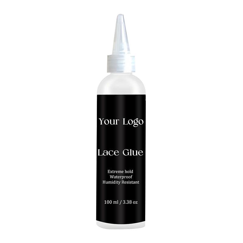 100ml Lace Glue Waterproof Strong Hold Clear Dry Wig Glue Lace Frontals Hair Extensions Latex Free OEM Private Label Wholesale