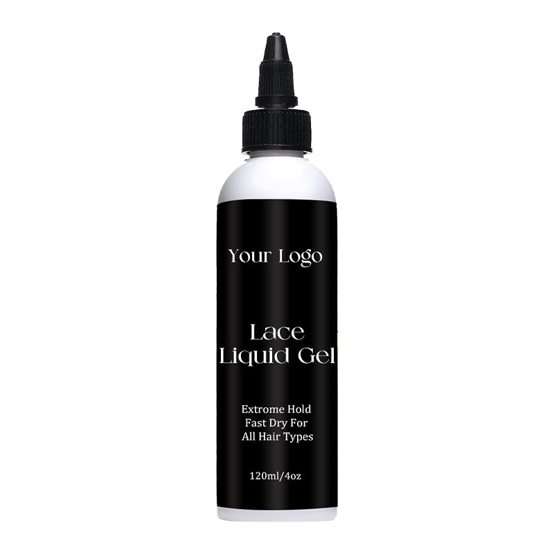Invisible Lace Liquid Gel for Wigs Waterproof Strong Hold Hair Gel for Lace Frontal Edge Control Private Label Professional OEM