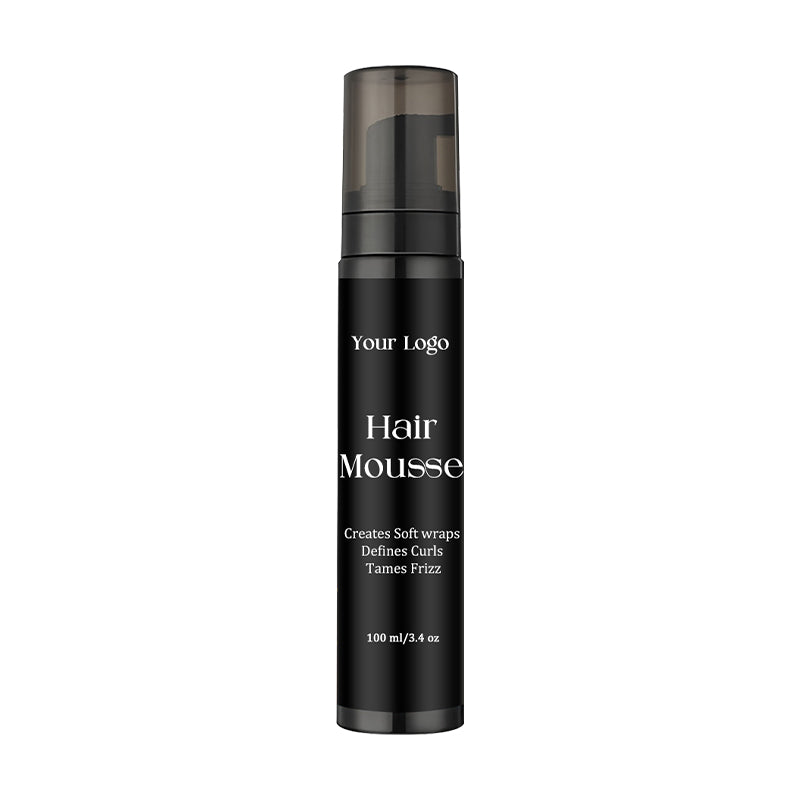 Wholesale 100ml Hair Mousse Foam Hair Foam Styling Mousse Curly Hair Styling Mousse Support Custom LOGO