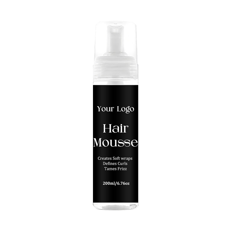 200ml Hair Styling Mousse Curl Styling Foam Private Label Wrapping Lotion Hair Foam Wrap Mousse