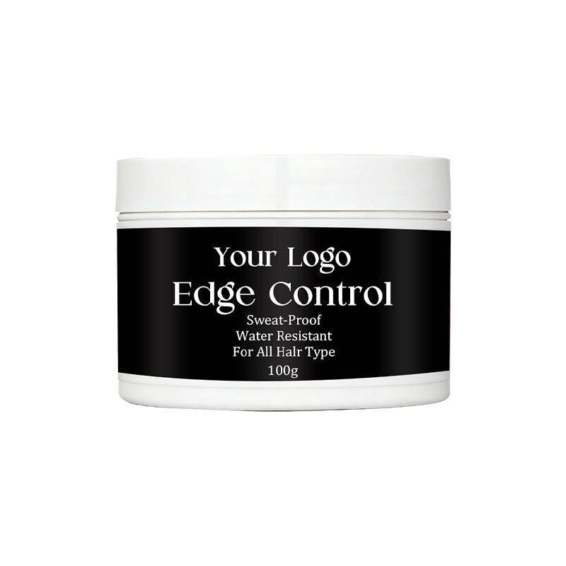 Wholesale 100g Edge Control Gel Private Label Strong Hold Hair No Residue Styling Custom LOGO Baby Hair for All Hair Types