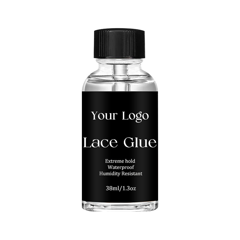 Transparent Lace Glue Waterproof Strong Hold Wig Adhesive Sweat-proof Support Custom Logo Hair Glue for Lace Front Wig