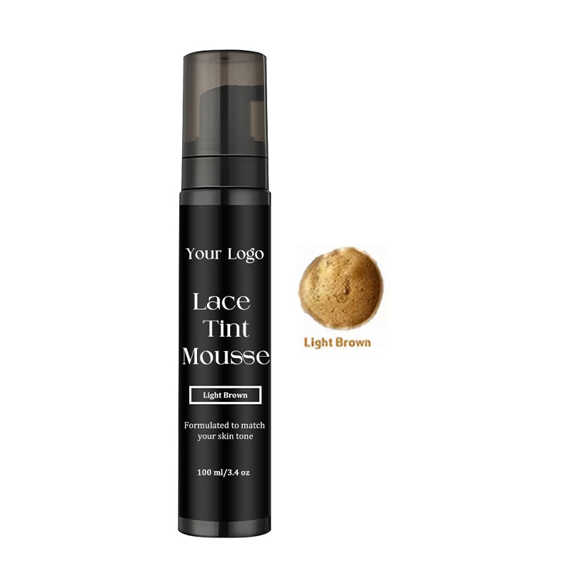 Lace Tint Mousse for Front Wigs 100ml Light / Medium / Dark Melt Lace Dye Skin Tone Tint Foam for Black Women